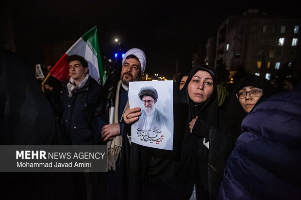 پنجمین شب اجتماع سوگواران شهادت رهبر انقلاب در قزوین