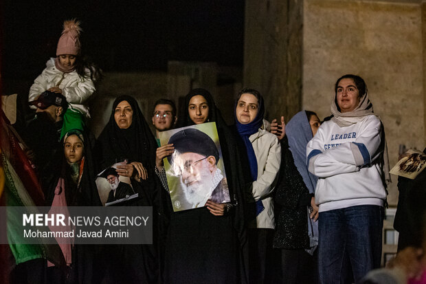 پنجمین شب اجتماع سوگواران شهادت رهبر انقلاب در قزوین