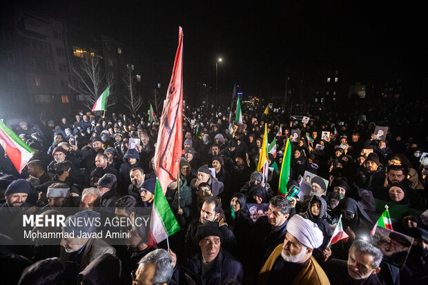 پنجمین شب اجتماع سوگواران شهادت رهبر انقلاب در قزوین