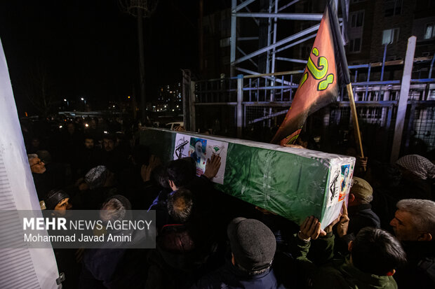 پنجمین شب اجتماع سوگواران شهادت رهبر انقلاب در قزوین