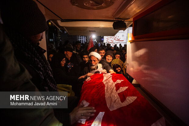 پنجمین شب اجتماع سوگواران شهادت رهبر انقلاب در قزوین