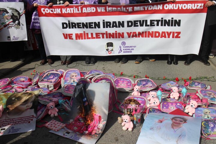 TGB ve CKD’den direnen İran'a destek: Minab meleklerinin kanı Netanyahu'nun ellerinde!