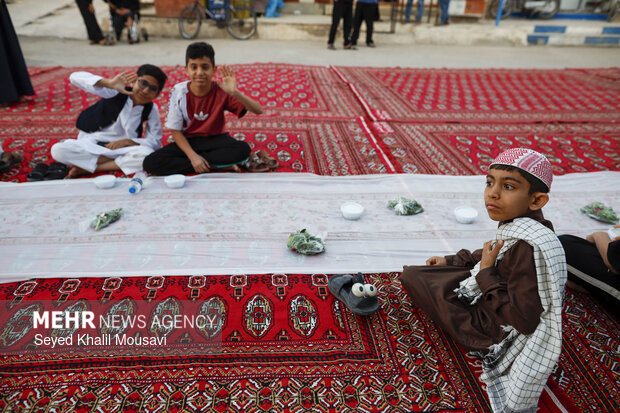 کوچه افطار در اهواز