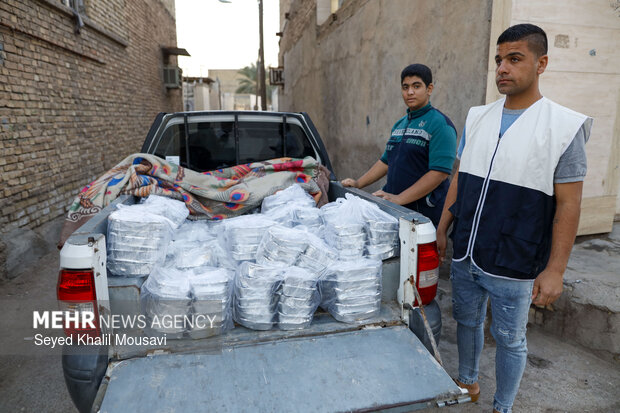 کوچه افطار در اهواز