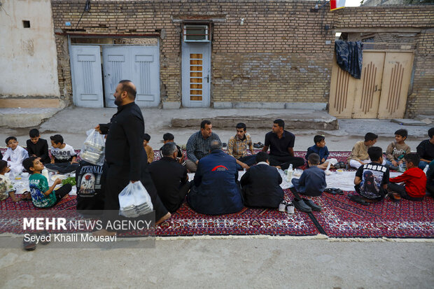 کوچه افطار در اهواز
