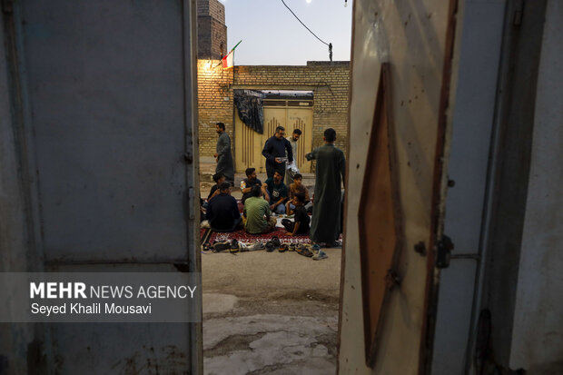 کوچه افطار در اهواز