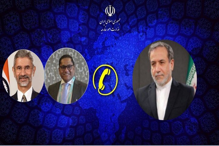 گفتگوی تلفنی عراقچی با وزرای خارجه سریلانکا و هند