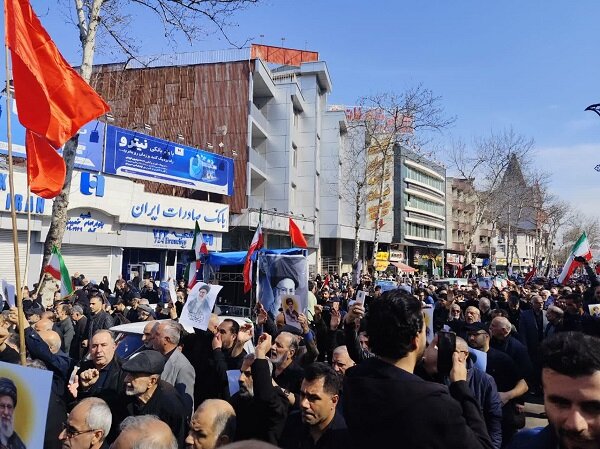 آیین تشییع پیکر ۶ شهید در رشت آغاز شد