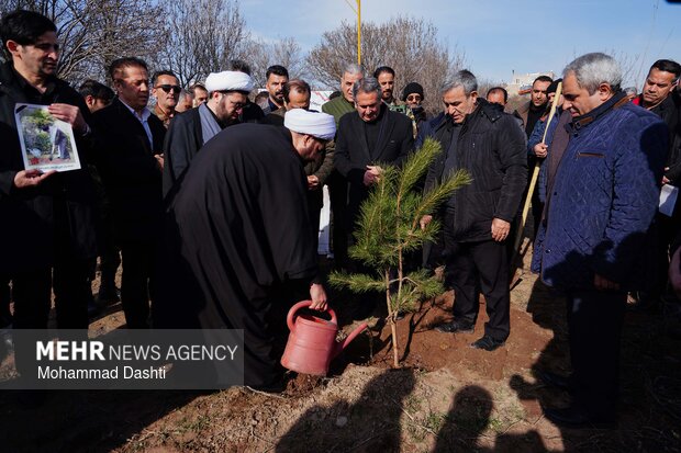 پویش درختکاری «سرو ایران» در اردبیل