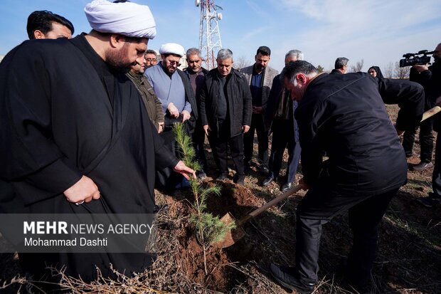 پویش درختکاری «سرو ایران» در اردبیل