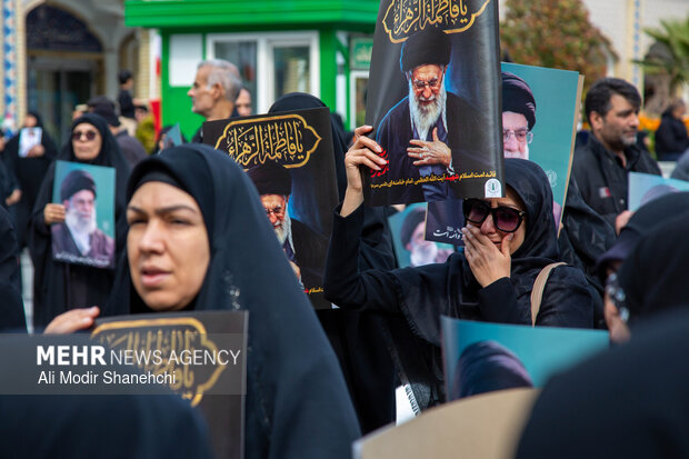 راهپیمایی محکومیت جنایات رژیم صهیونی-آمریکایی در مشهد