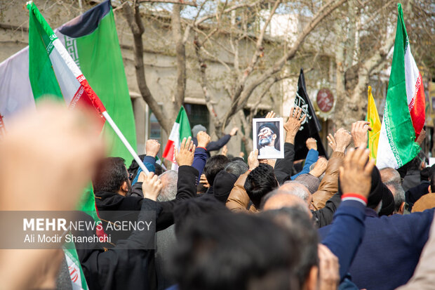 راهپیمایی مردم مشهد در محکومیت حملات آمریکایی – صهیونیستی راهپیمایی مردم مشهد در محکومیت حملات آمریکایی – صهیونیستی