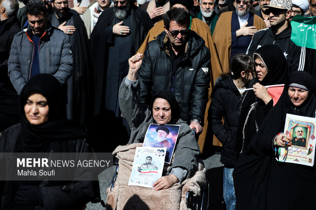 راهپیمایی مردم اراک در محکومیت حملات آمریکایی - صهیونیستی