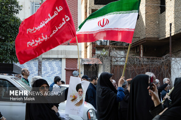 راهپیمایی مردم گرگان در محکومیت حملات آمریکایی - صهیونیستی