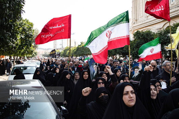 راهپیمایی مردم گرگان در محکومیت حملات آمریکایی - صهیونیستی