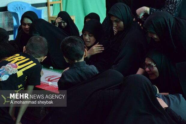 تشییع شهید مدافع وطن در زابل