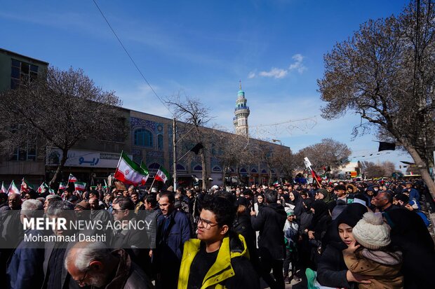 راهپیمایی مردم اردبیل در محکومیت حملات آمریکایی - صهیونیستی