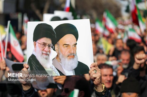 راهپیمایی مردم اردبیل در محکومیت حملات آمریکایی - صهیونیستی