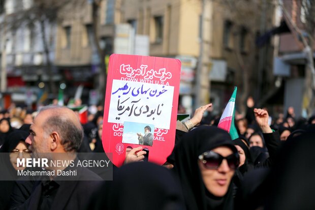 راهپیمایی مردم اردبیل در محکومیت حملات آمریکایی - صهیونیستی