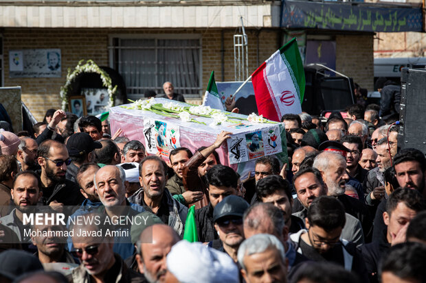 خاکسپاری شهدای جنگ رمضان در بهشت زهرا(س) به روز پنجم رسید