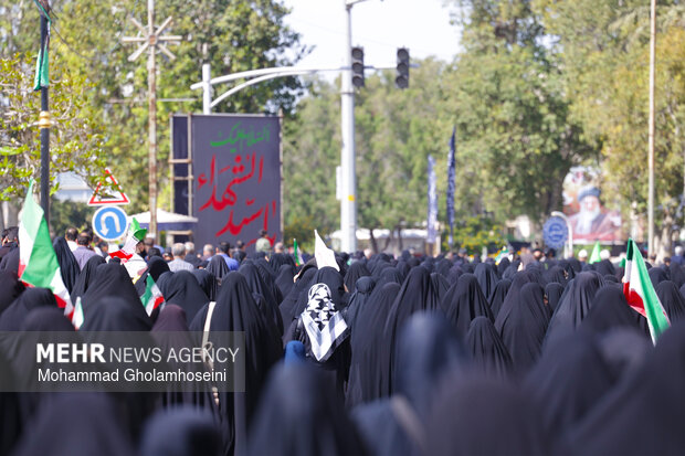 راهپیمایی مردم بوشهر در محکومیت حملات آمریکایی - صهیونیستی