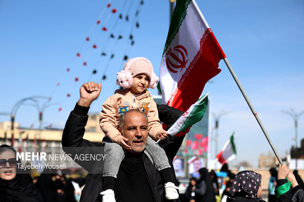 راهپیمایی مردم همدان در محکومیت حملات آمریکایی - صهیونیستی