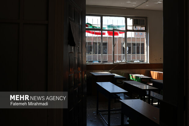 حمله هوایی آمریکا و رژیم صهیونیستی به مدارس تهران