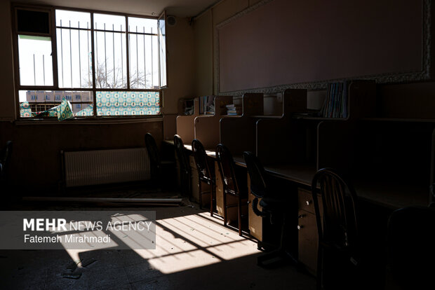 حمله هوایی آمریکا و رژیم صهیونیستی به مدارس تهران