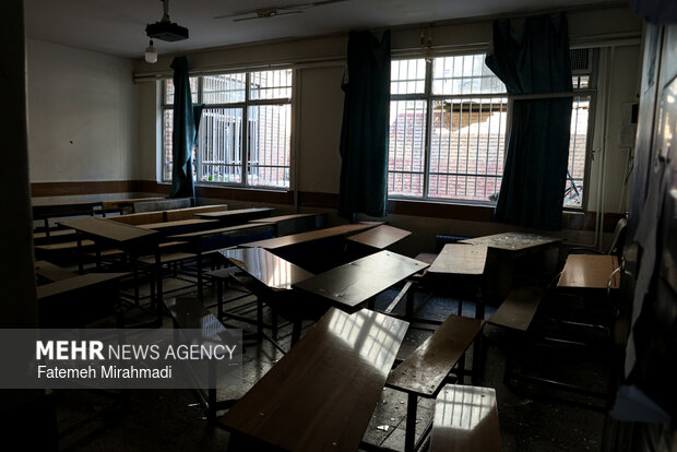 حمله هوایی آمریکا و رژیم صهیونیستی به مدارس تهران