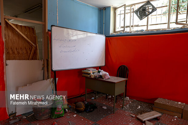 حمله هوایی آمریکا و رژیم صهیونیستی به مدارس تهران