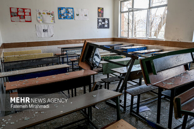 حمله هوایی آمریکا و رژیم صهیونیستی به مدارس تهران