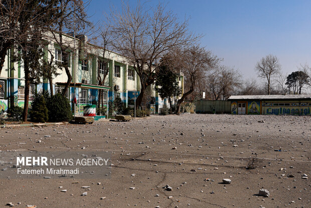 حمله هوایی آمریکا و رژیم صهیونیستی به مدارس تهران