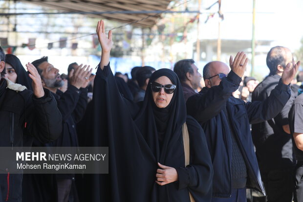 وداع با پیکر شهدای حملات صهیونی-آمریکایی