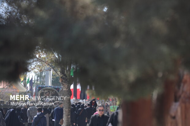 وداع با پیکر شهدای حملات صهیونی-آمریکایی