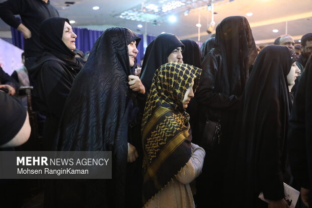 وداع با پیکر شهدای حملات صهیونی-آمریکایی