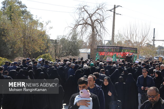 وداع با پیکر شهدای حملات صهیونی-آمریکایی