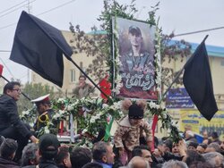 گرامیداشت چهلمین روز شهید مدافع وطن فرشید آذرمی