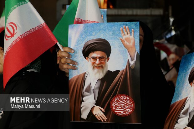 گزارش تصویری سوگ رهبری در ورامین