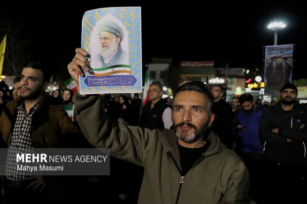 گزارش تصویری سوگ رهبری در ورامین