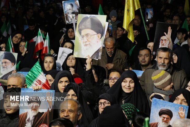 گزارش تصویری سوگ رهبری در ورامین