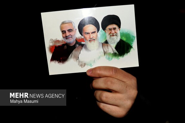 گزارش تصویری سوگ رهبری در ورامین