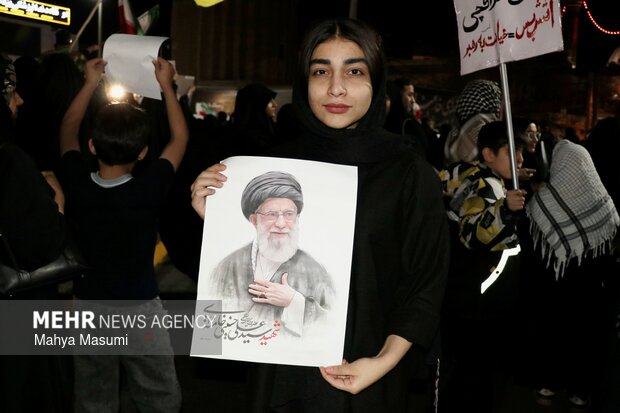 گزارش تصویری سوگ رهبری در ورامین