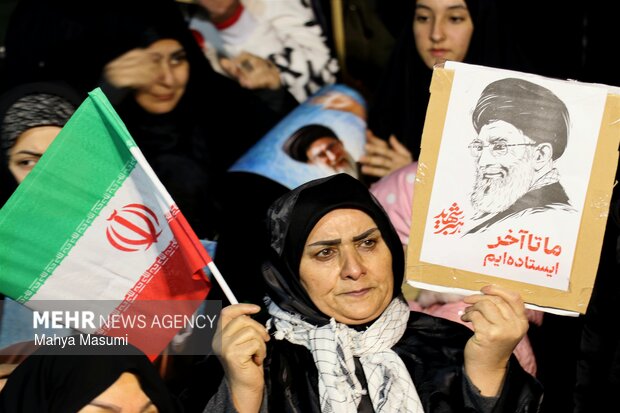 گزارش تصویری سوگ رهبری در ورامین