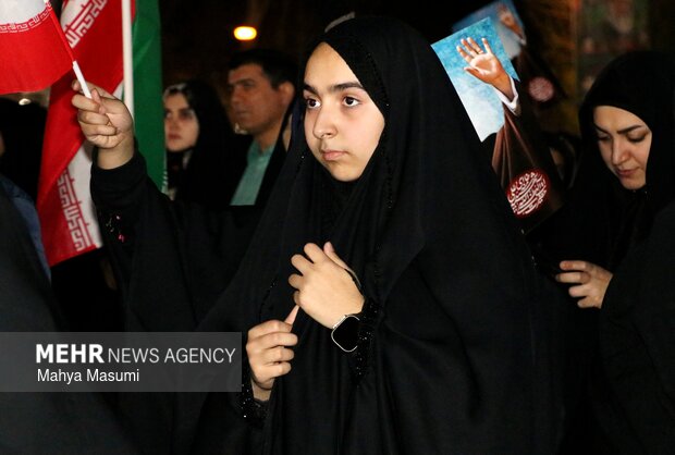 گزارش تصویری سوگ رهبری در ورامین