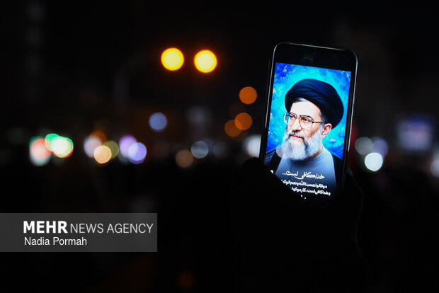 راهپیمایی و تشیع ۲۵ شهید جنگ رمضان در کرج