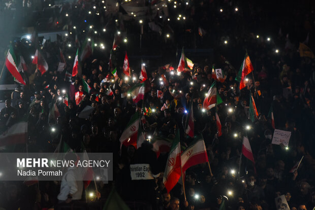 راهپیمایی و تشیع ۲۵ شهید جنگ رمضان در کرج