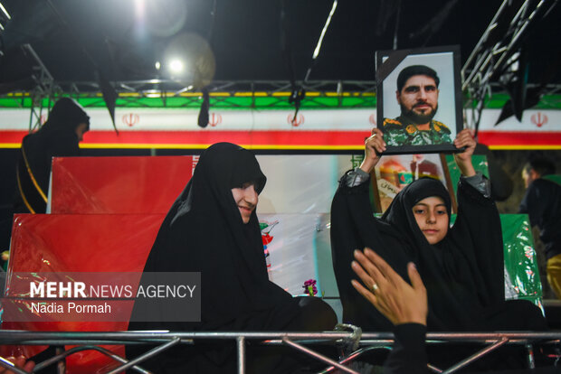 راهپیمایی و تشیع ۲۵ شهید جنگ رمضان در کرج