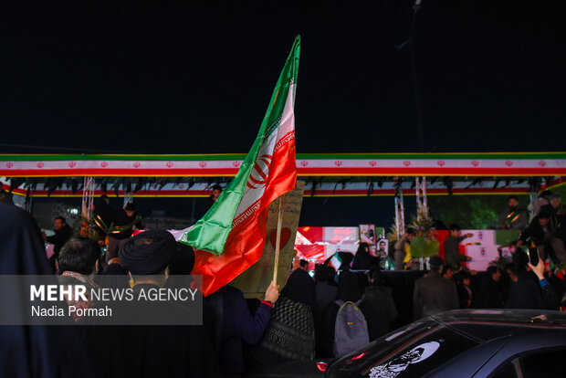 راهپیمایی و تشیع ۲۵ شهید جنگ رمضان در کرج