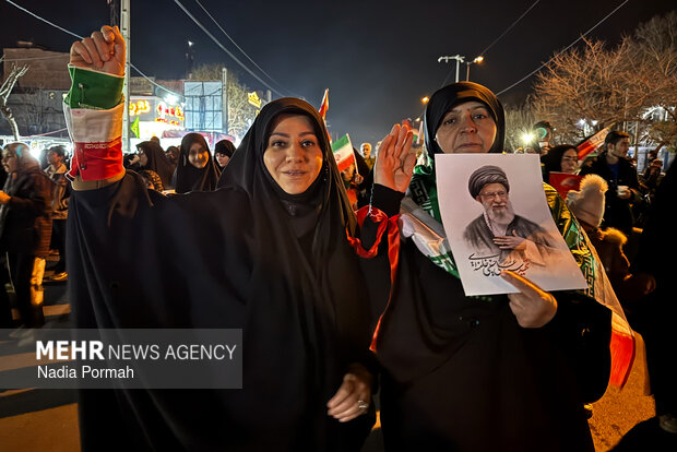 راهپیمایی و تشیع ۲۵ شهید جنگ رمضان در کرج