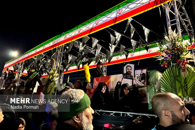 راهپیمایی و تشیع ۲۵ شهید جنگ رمضان در کرج